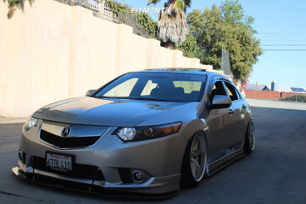 2012 Acura TSX Special Edition with 18x10 Weds Vishunu and Falken 225x40 on  Air Suspension | 1538245 | Fitment Industries