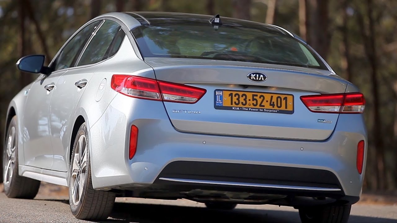 2018 Kia Optima Hybrid - Driving, Interior & Exterior (Israeli Spec) -  YouTube