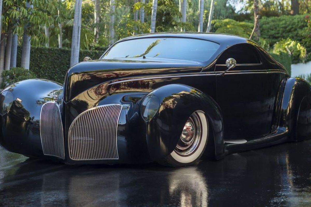 Refreshed from its days at the Petersen, '39 Lincoln Zephyr "Scrape" heads  to auction in California | Hemmings