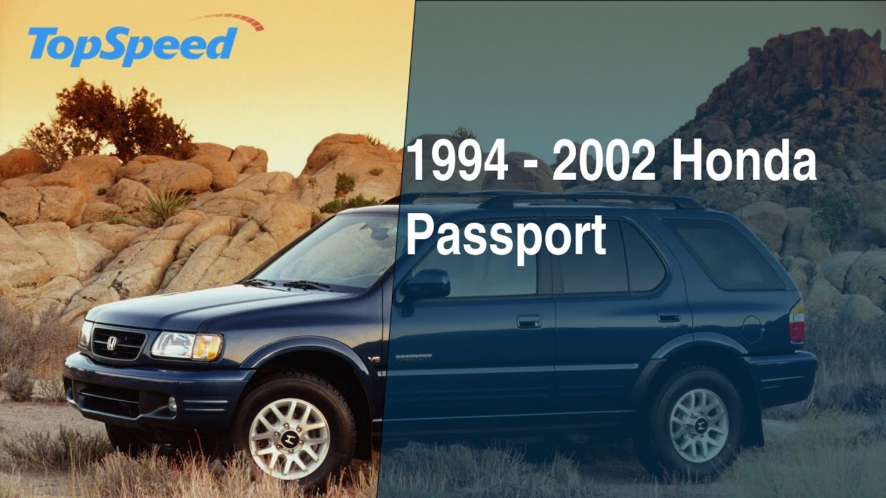 1994 - 2002 Honda Passport - YouTube