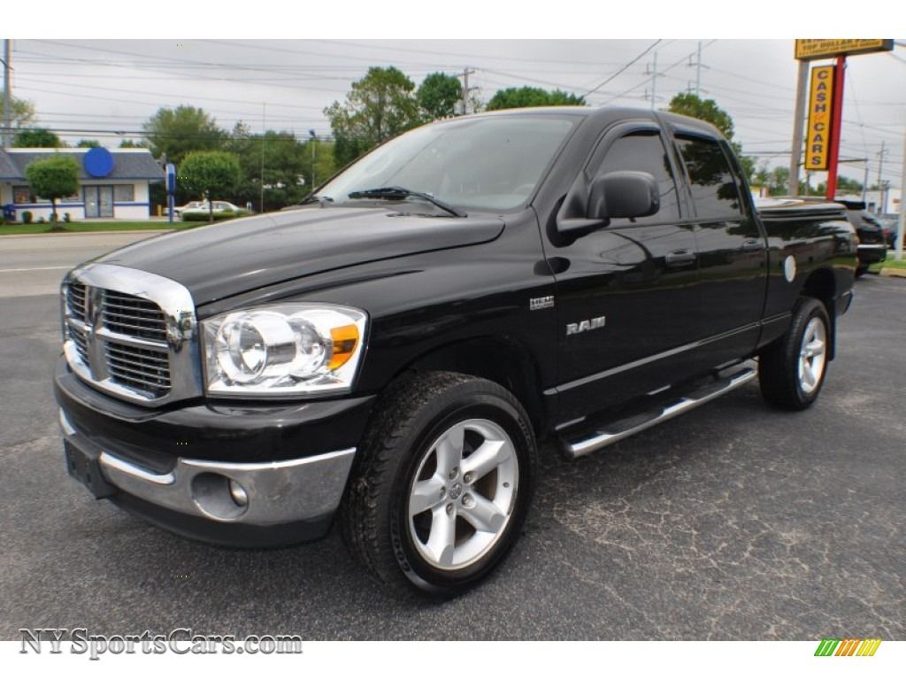 2008 Dodge Ram 1500 Big Horn Edition Quad Cab 4x4 in Brilliant Black  Crystal Pearl - 521581 | NYSportsCars.com - Cars f… | Dodge ram, Dodge ram  1500, Dodge mega cab