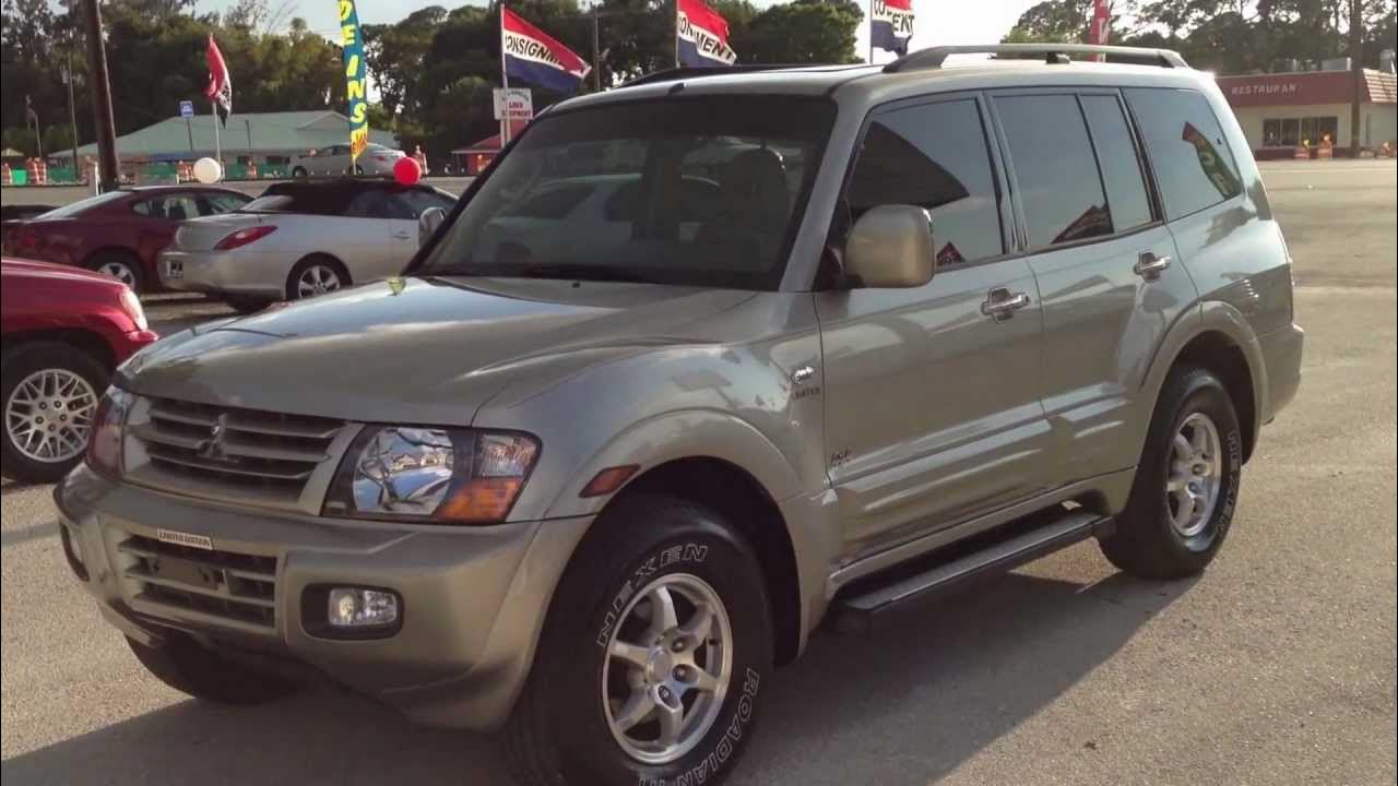2002 Mitsubishi Montero Sport Limited 4X4 - View our current inventory at  FortMyersWA.com - YouTube
