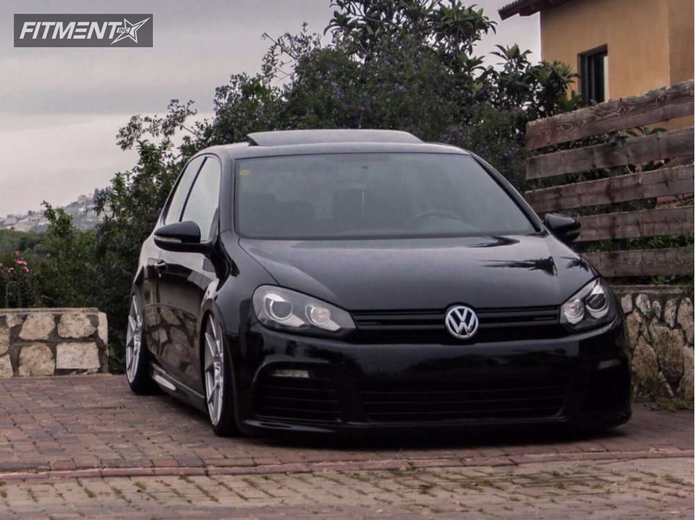 2011 Volkswagen GTI Base with 19x8.5 Rotiform Kps and Goodyear 225x35 on  Air Suspension | 278966 | Fitment Industries
