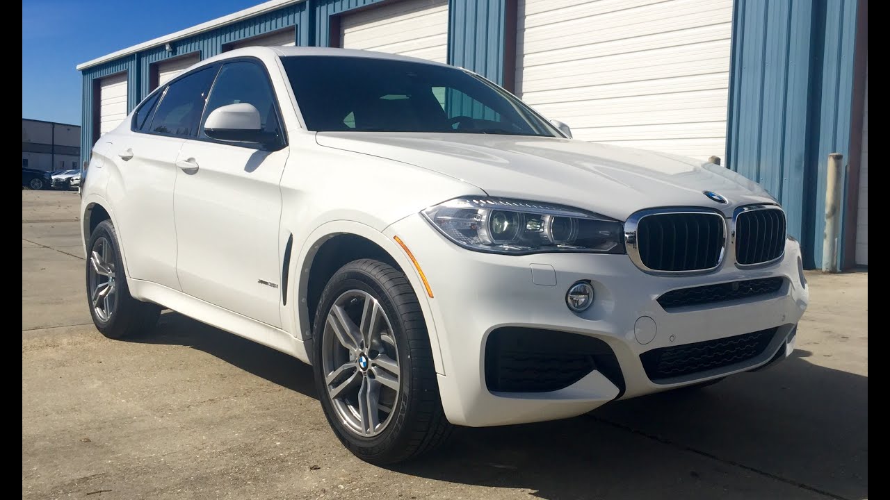 2016 BMW X6 xDrive35i M Sport Full Review /Start Up /Exhaust - YouTube