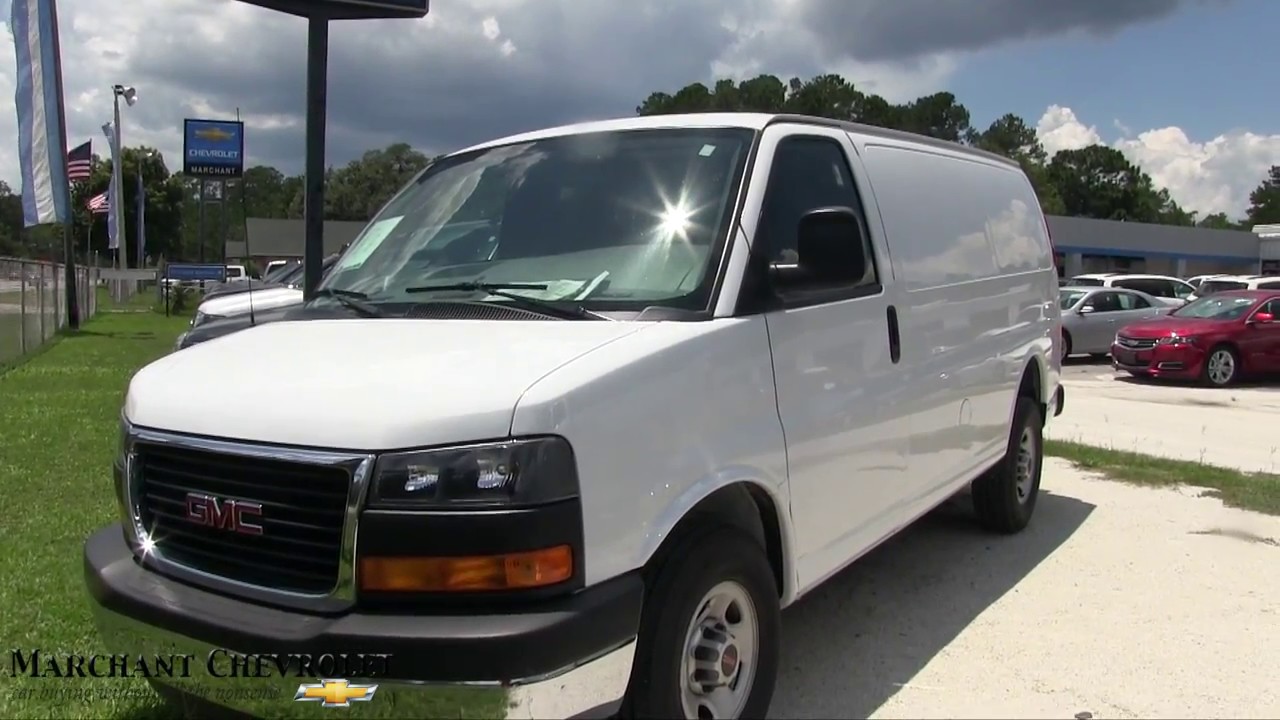 2016 GMC SAVANA Cargo Van Review - Tour and Condition Report - Marchant  Chevy July 2017 - YouTube