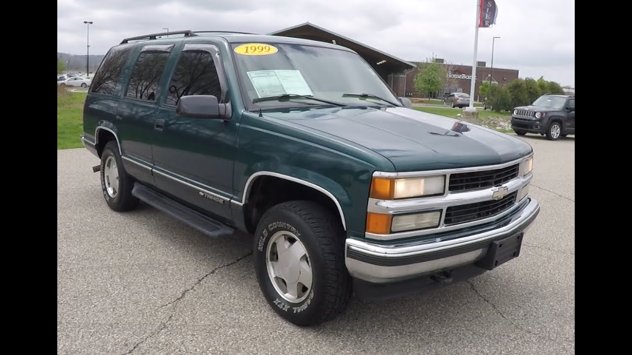 1998 Chevrolet Tahoe LS 4X4|P10191M - YouTube