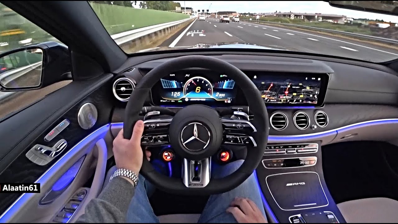 THE NEW MERCEDES AMG E63 S 2023 TEST DRIVE - YouTube