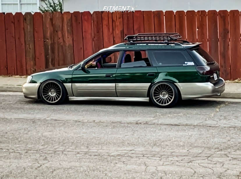 2002 Subaru Outback Base with 18x9.5 Rotiform Ind-t and Federal 225x40 on  Coilovers | 1904721 | Fitment Industries