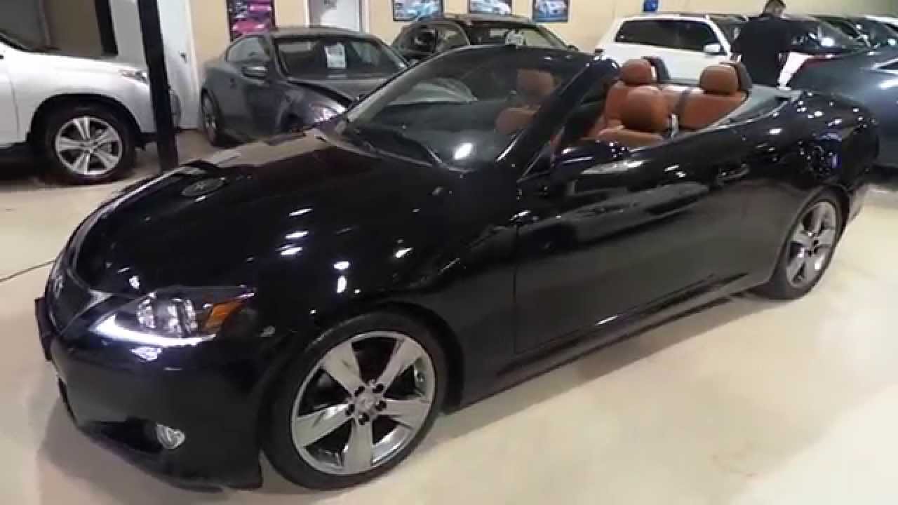 2011 Lexus IS 250C Convertible - YouTube