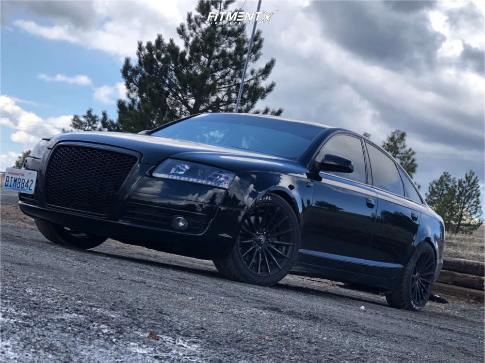 2008 Audi A6 Quattro Avant with 18x8.5 JNC Jnc042 and Nankang 265x30 on  Stock Suspension | 668908 | Fitment Industries