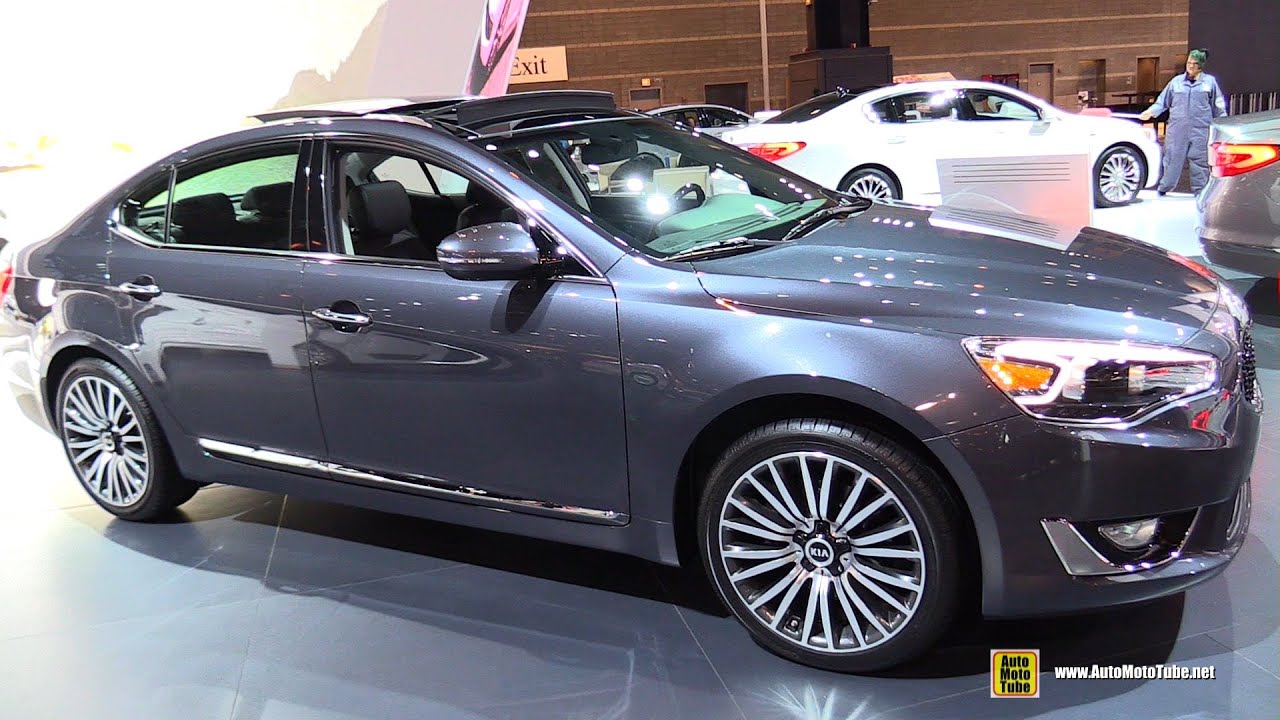 2015 KIA Cadenza - Exterior and Interior Walkaround - 2015 Chicago Auto  Show - YouTube