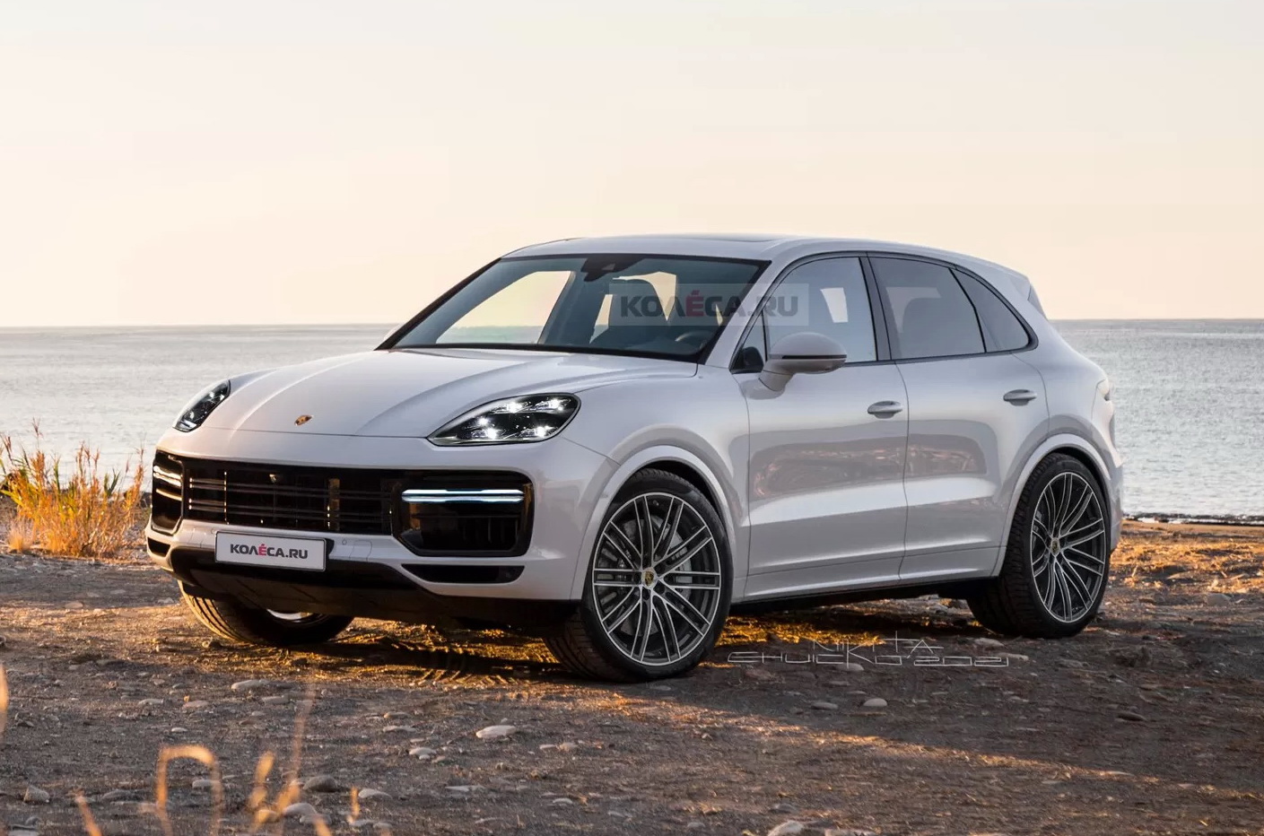 2022 Porsche Cayenne Facelift Rendered According to Recent Spy Images -  autoevolution