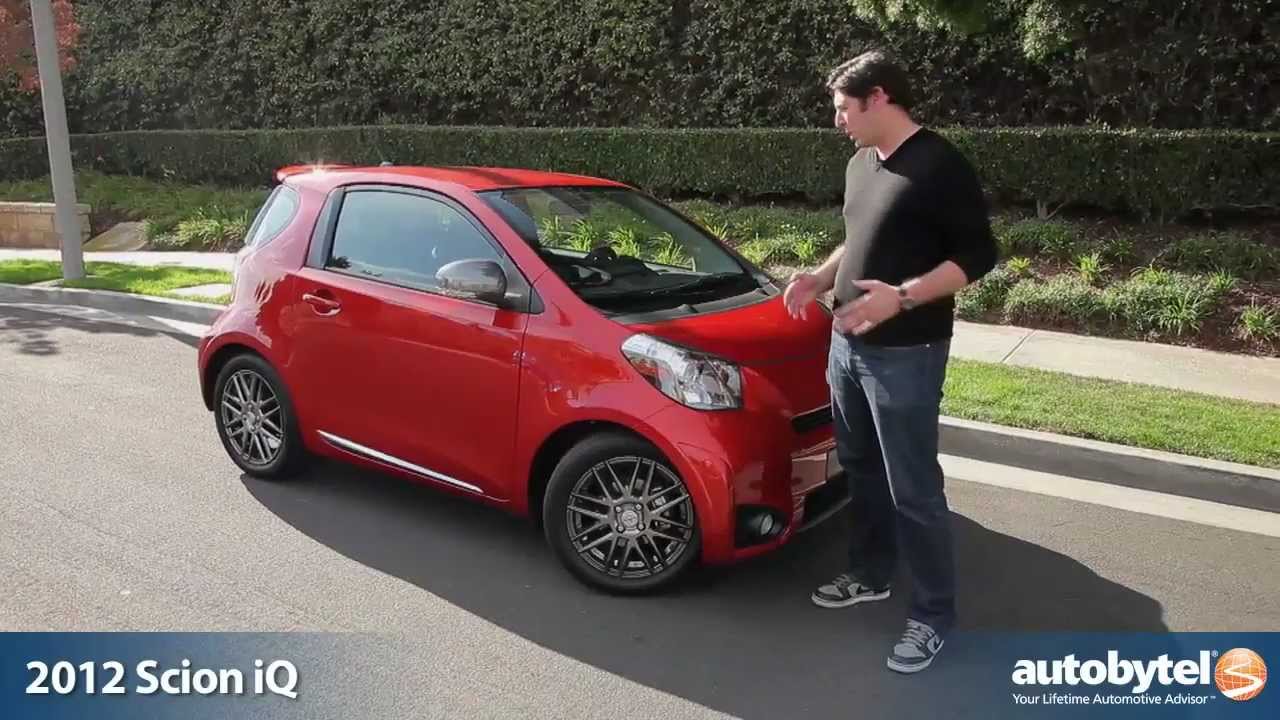 2012 Scion iQ Test Drive & Car Review - YouTube