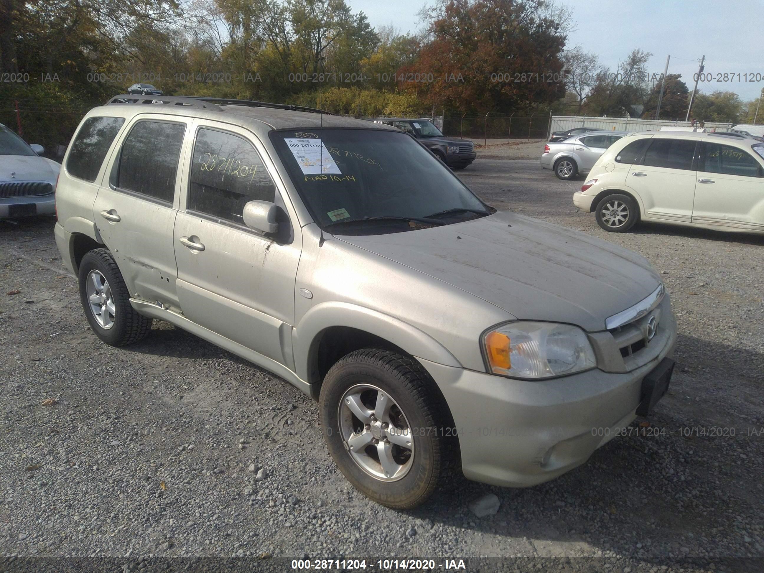 MAZDA TRIBUTE 2005, 4F2YZ02Z25KM36428 — Auto Auction Spot