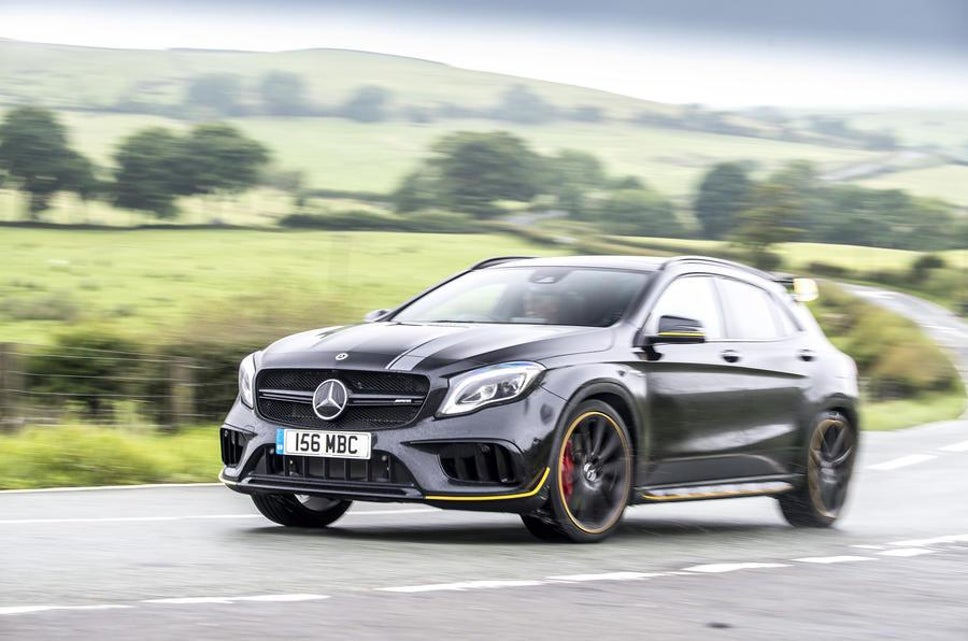 Review: 2017 Mercedes-AMG GLA 45 4Matic Yellow Night Edition | London  Evening Standard | Evening Standard