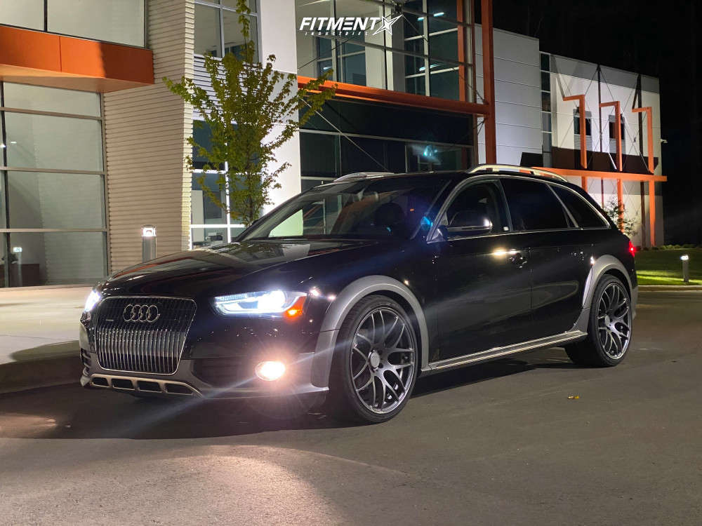 2014 Audi Allroad Premium Plus with 20x10 Verde Empire and Yokohama 285x30  on Lowering Springs | 1190614 | Fitment Industries