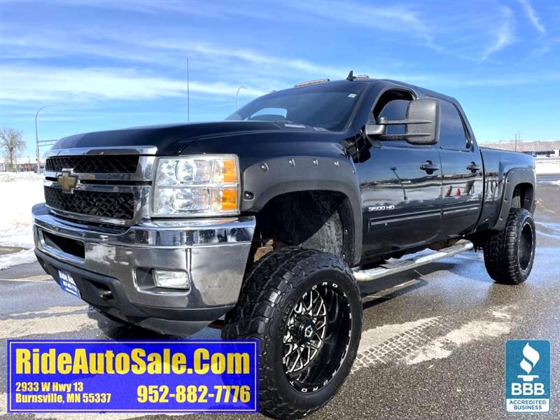 Used 2011 Chevrolet Silverado 3500HD LTZ, Crew cab, 4x4, LIFTED, DURAMAX  DIESEL ! for Sale in Burnsville MN 55337 Ride Auto Sales and Finance