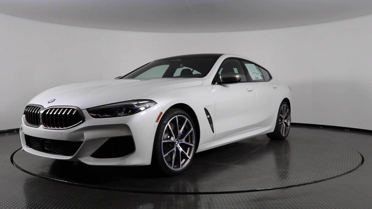 2020 BMW M850 Gran Coupe in Mineral White at Otto's BMW - YouTube