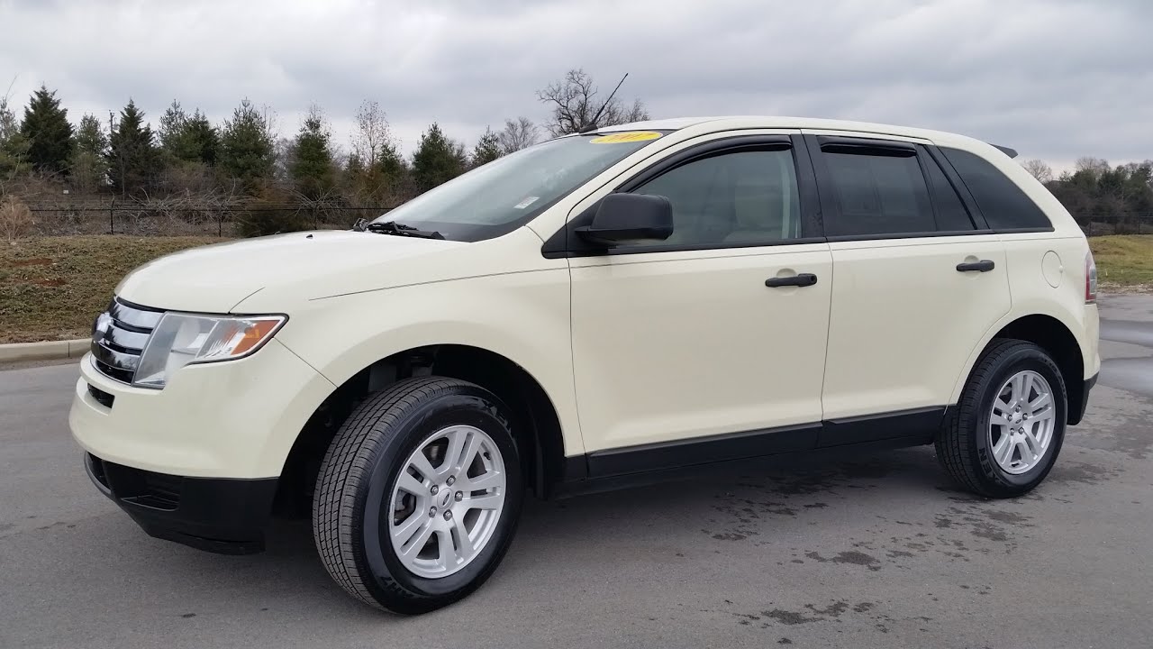 sold.2007 FORD EDGE SE AWD FOR SALE 105K CREME BRULE 2 OWNER NEW TIRES CALL  855-507-8520 FOR DETAILS - YouTube