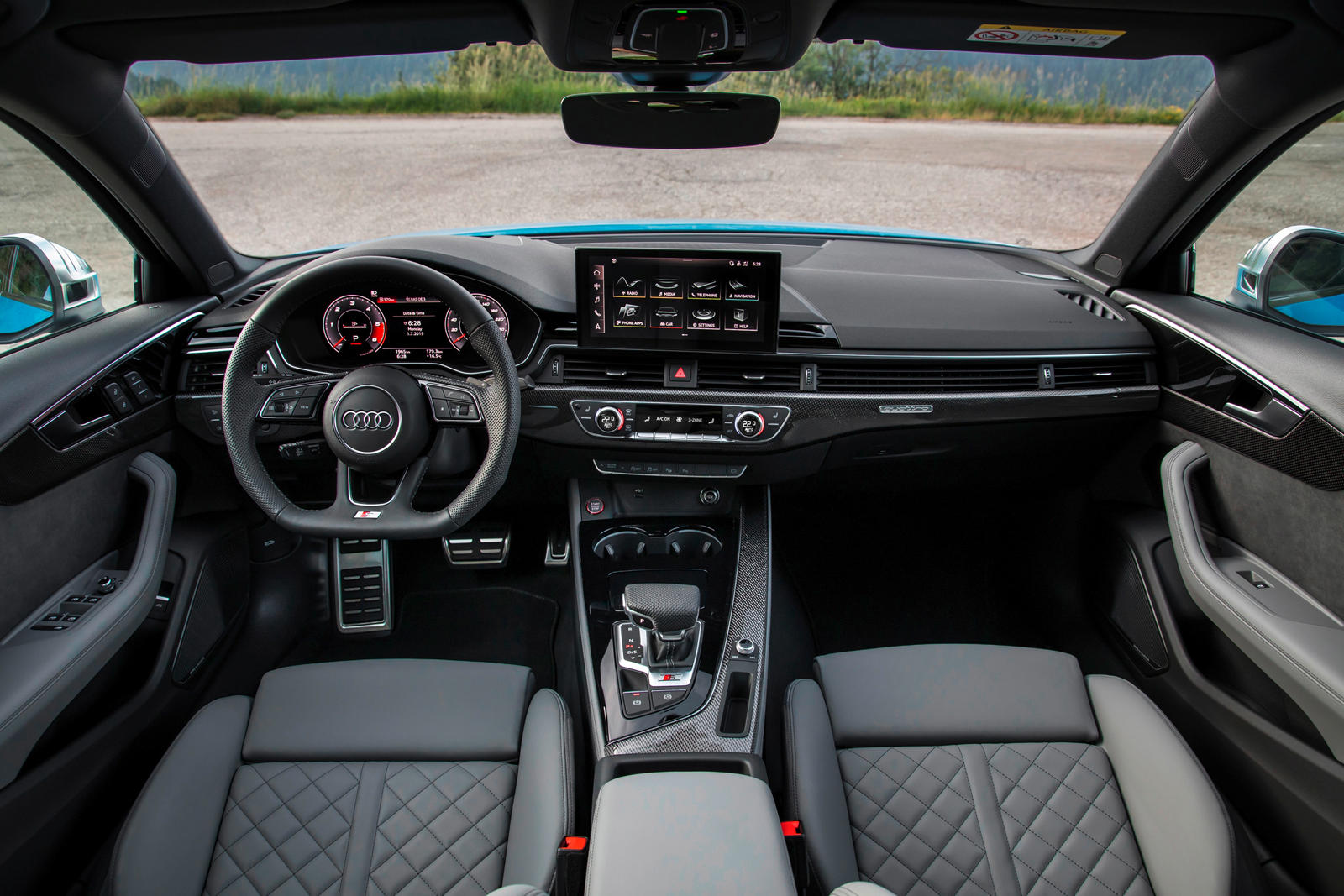 2023 Audi S4 Sedan Interior Dimensions: Seating, Cargo Space & Trunk Size -  Photos | CarBuzz