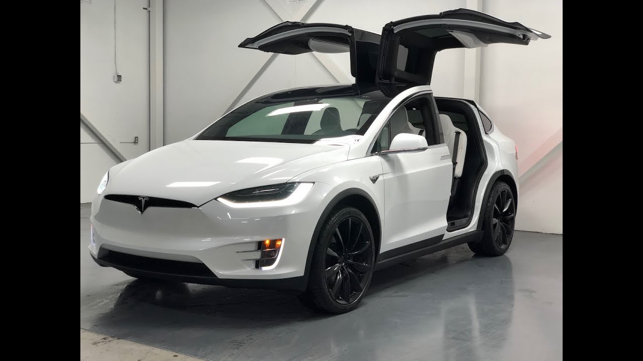 2017 Tesla Model X 90D - Walkaround + Features in 4K - YouTube