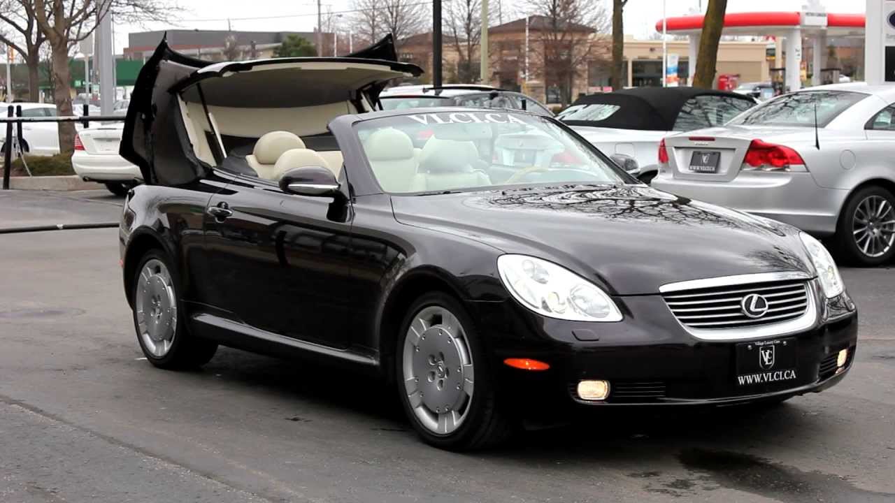 2002 Lexus SC430 in review - Village Luxury Cars Toronto - YouTube