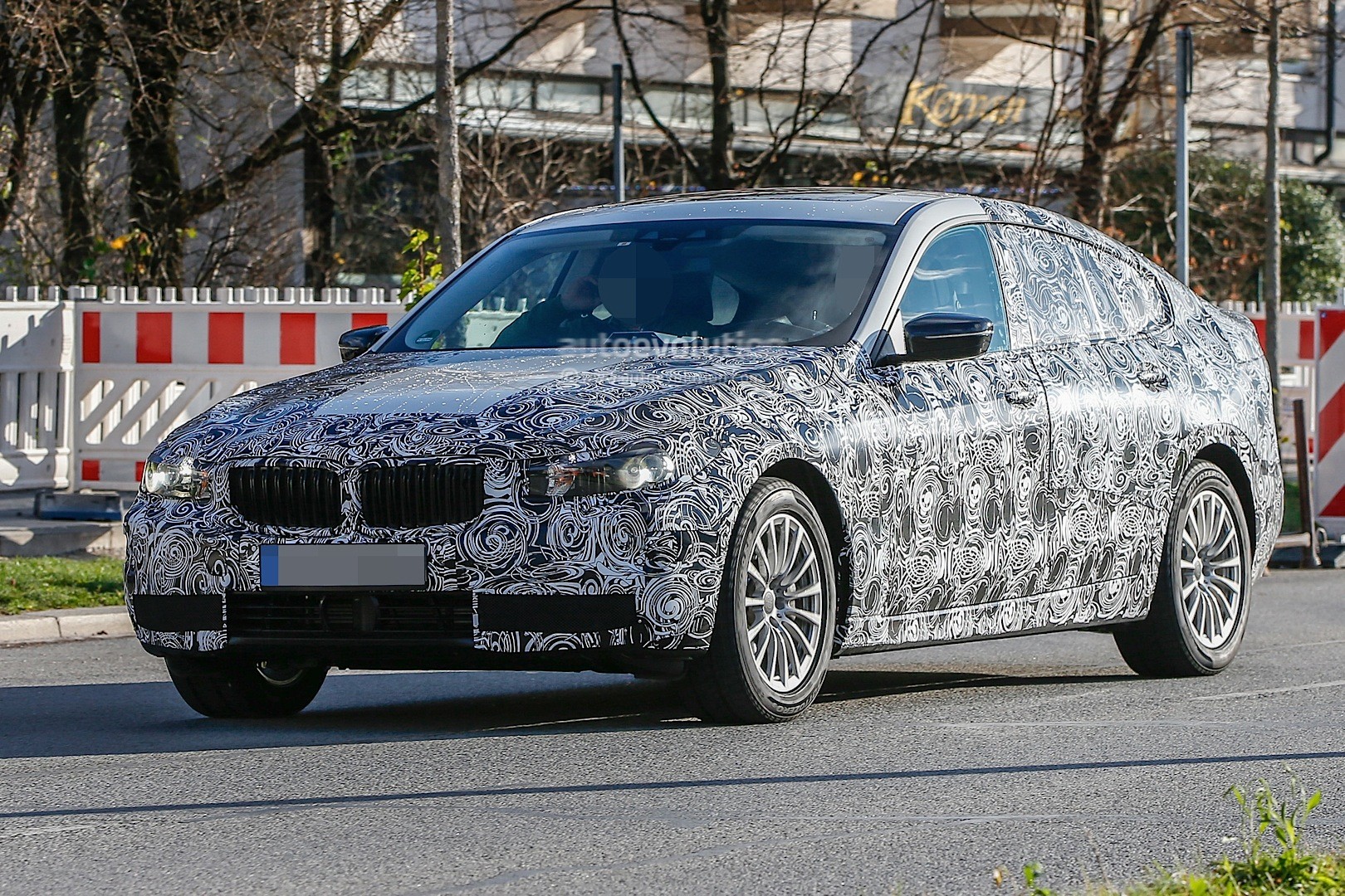 2017 BMW 5 Series Gran Turismo Spied Again with Improved Design -  autoevolution