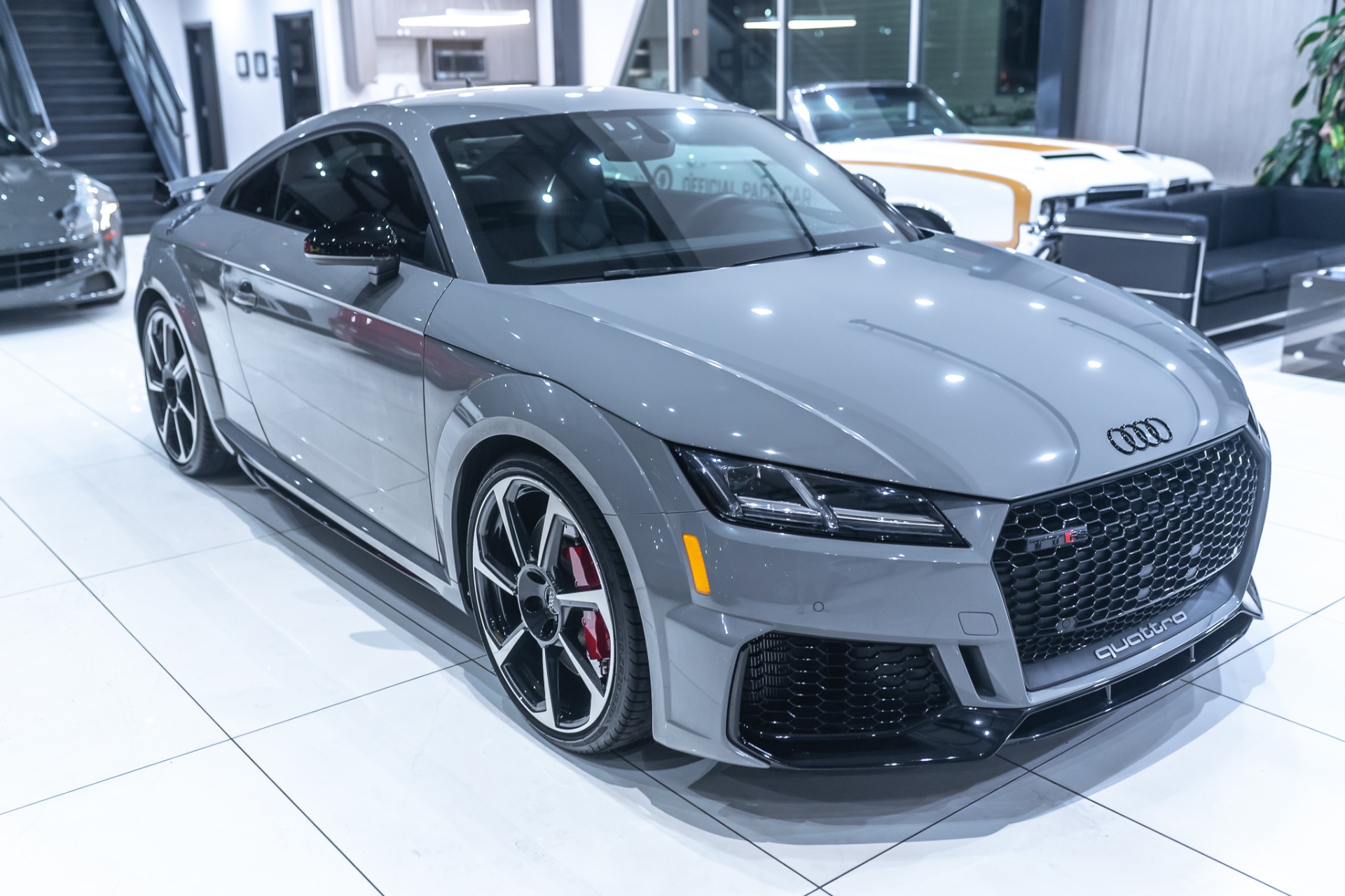 Used 2020 Audi TT RS 2.5T quattro Coupe Nardo Grey! LOW Miles! Tech Pkg!  Dynamic Pkg! LOADED For Sale (Special Pricing) | Chicago Motor Cars Stock  #19458