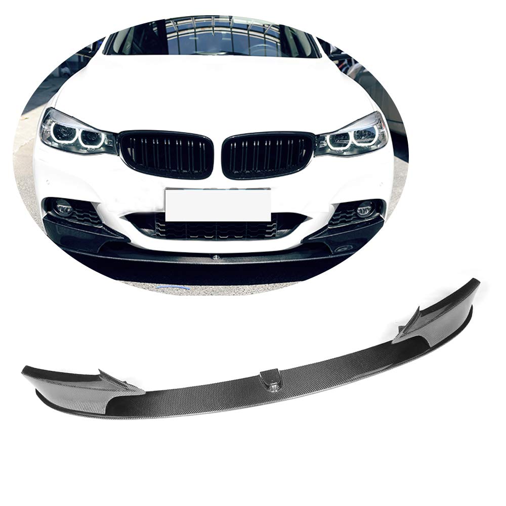 Amazon.com: MCARCAR KIT Front Bumper Lip fits BMW F34 M Sport GT Gran  Turismo 2014-2018 Add-on Factory Outlet 320i 328i 330i 335i 340i M-tech  Auto Carbon Fiber CF Chin Spoiler Splitter Protector :