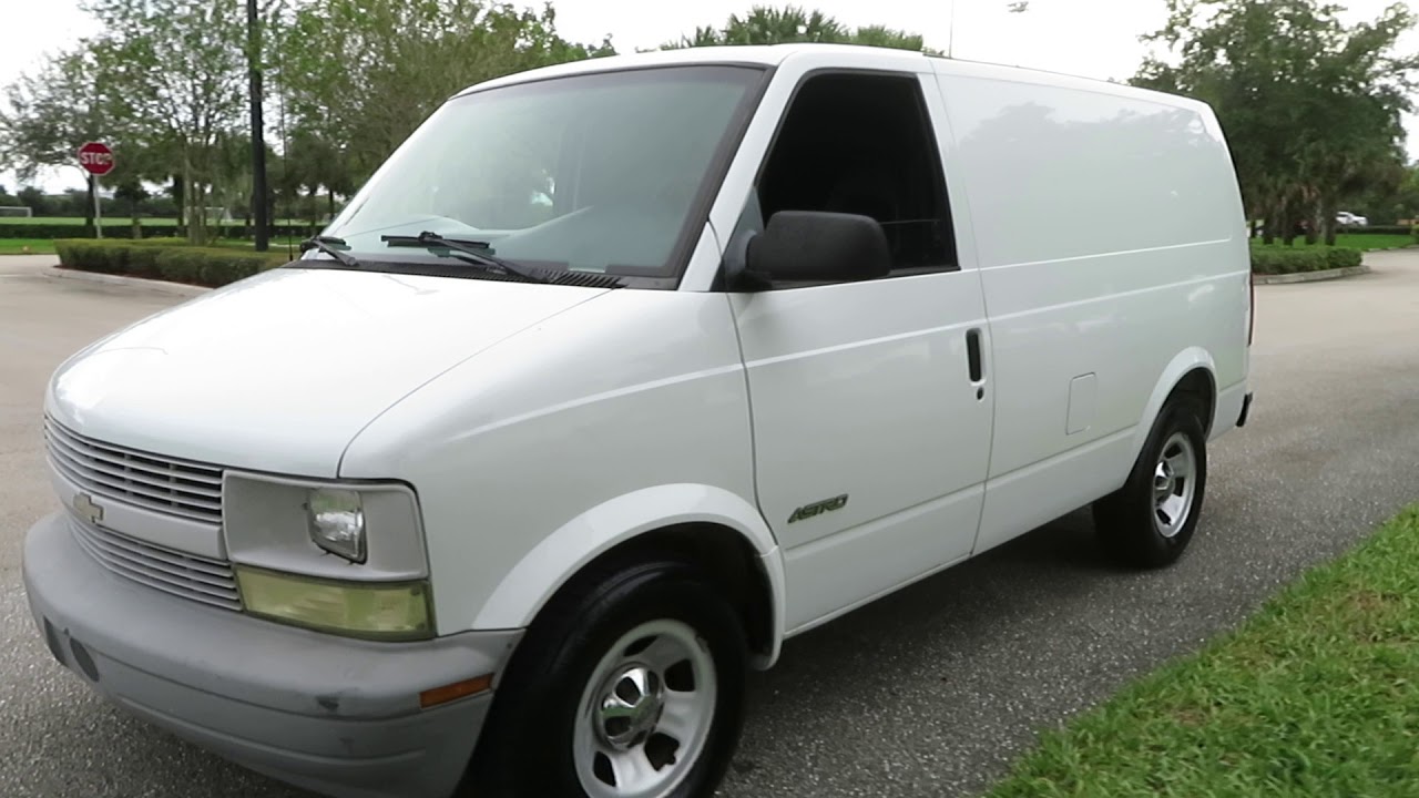 2002 Chevy Astro Cargo Van for Sale Clean Carfax Rust Free Beauty - YouTube