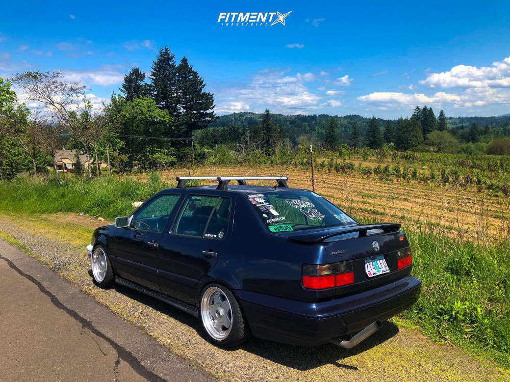 1998 Volkswagen Jetta GLX with 16x8 ESM 009r and Federal 195x45 on  Coilovers | 1068209 | Fitment Industries