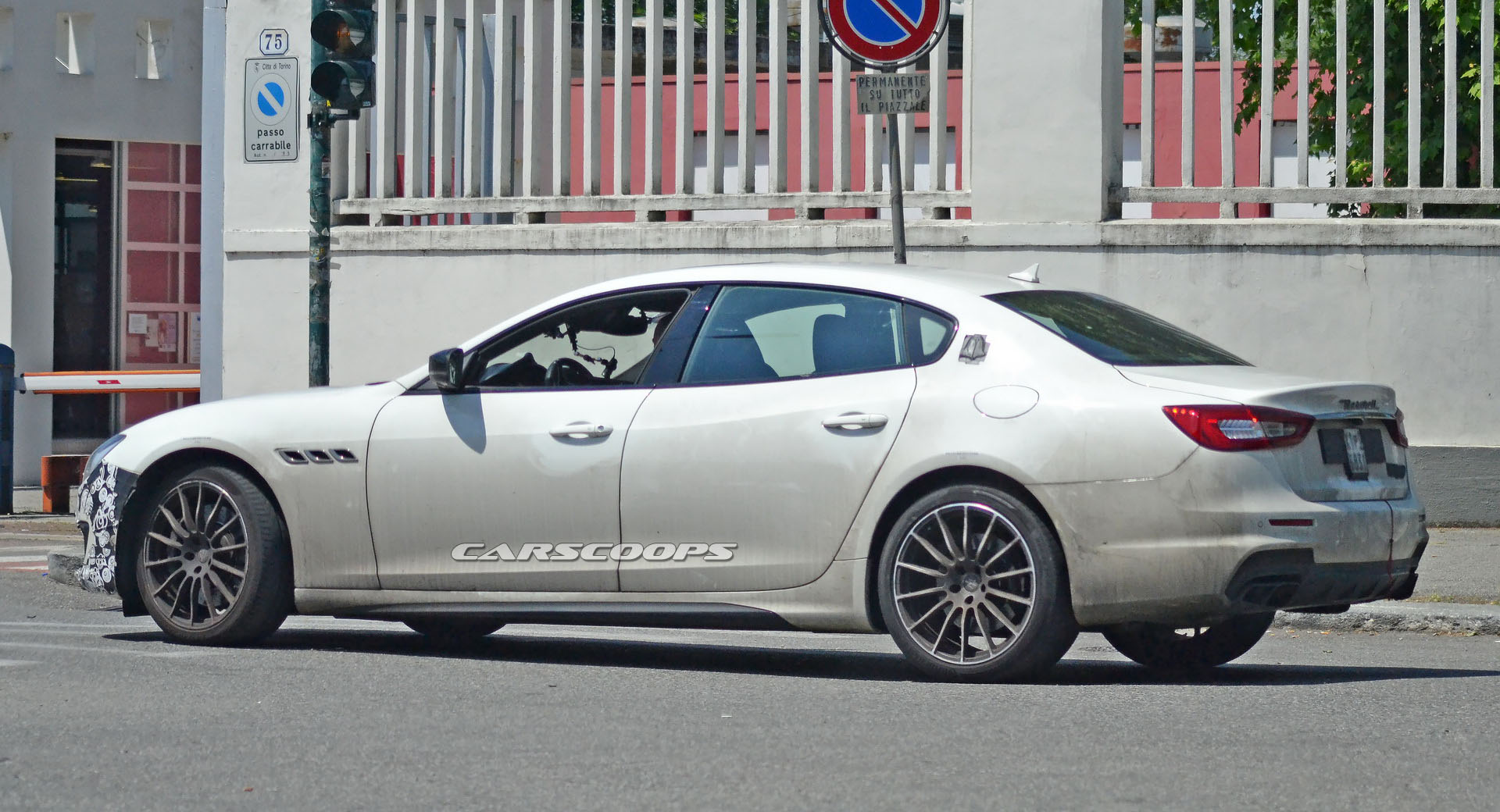 2021 Maserati Quattroporte Looks Almost Ready To Show Us Its Cards |  Carscoops