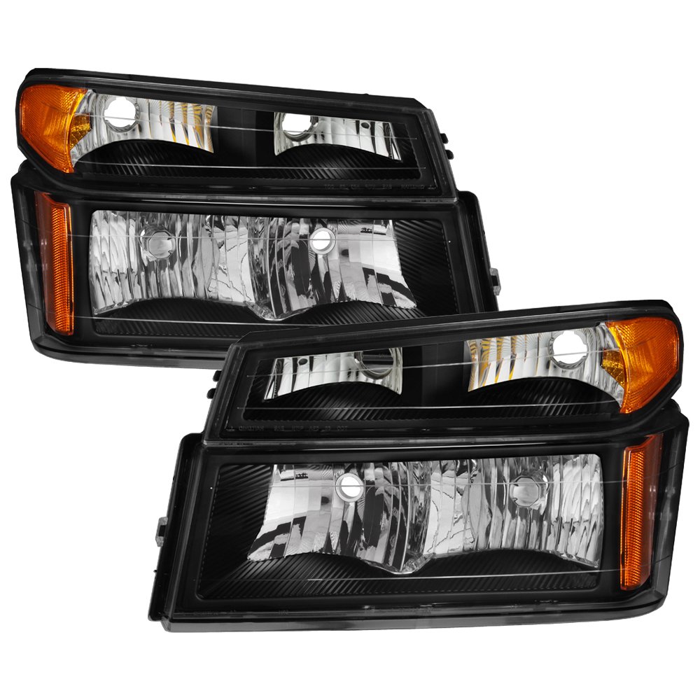 Amazon.com: Xtune for Chevy Colorado/Canyon/Isuzu i-208 i-350 2006 / Isuzu i-290  i-370 OEM headlights With Bumper Lights : Automotive