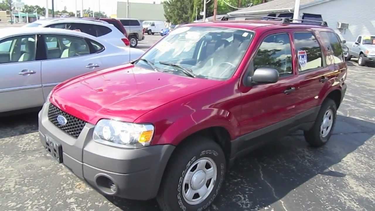 2006 FORD ESCAPE Walk Around Tour And Review - YouTube