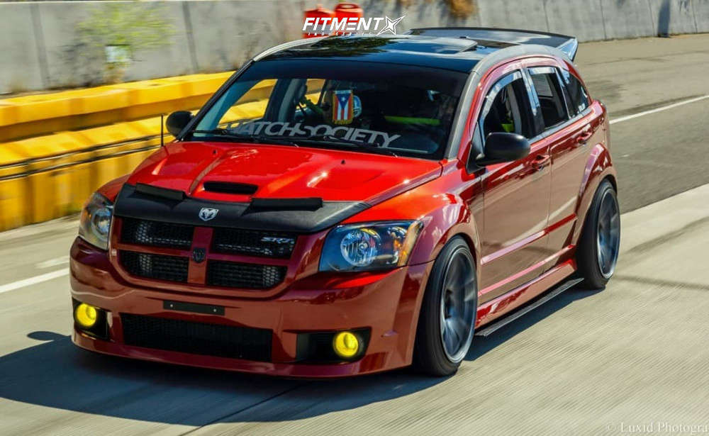 2008 Dodge Caliber SRT-4 with 19x10.5 ESR Sr08 and Continental 235x40 on  Coilovers | 1896201 | Fitment Industries