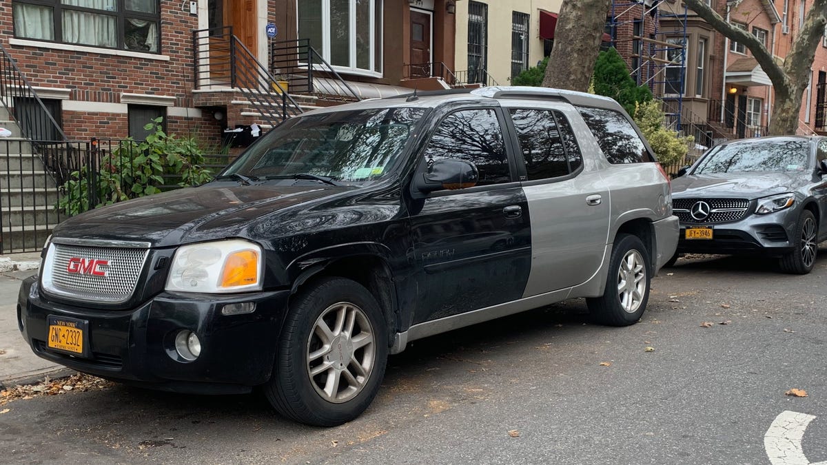This GMC Envoy XUV Opens Up In Bed-Stuy