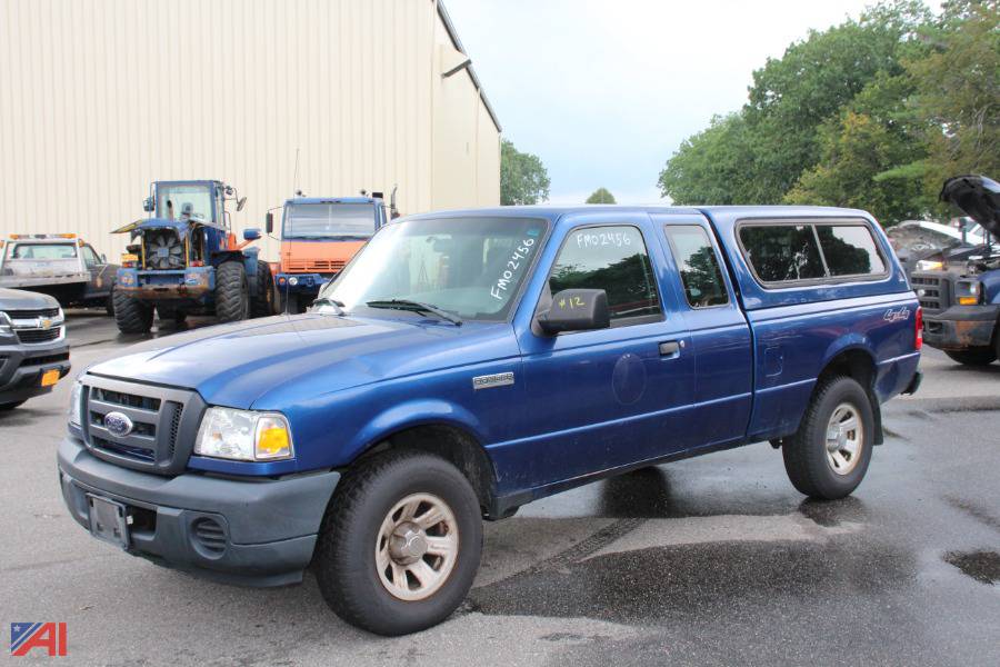 Auctions International - Auction: Nassau County Hwy-NY #25990 ITEM: 2008  Ford Ranger Extended Cab Pickup Truck with Cap