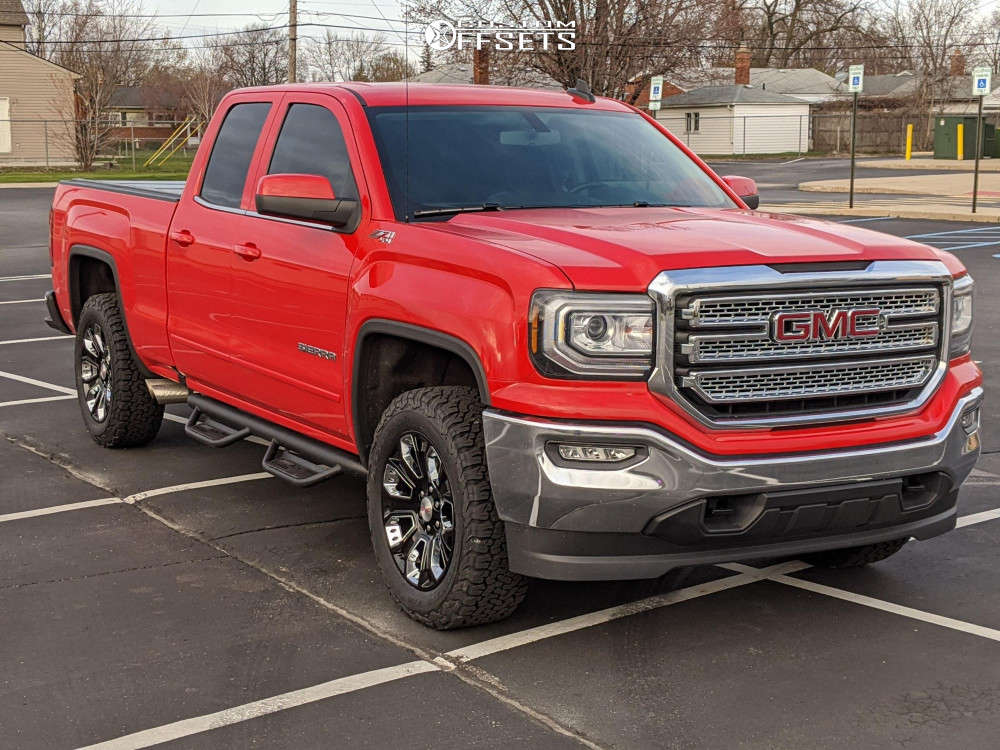 2019 GMC Sierra 1500 Limited with 20x9 24 OE Performance 113 and 275/60R20  BFGoodrich All Terrain Ta Ko2 and Leveling Kit | Custom Offsets