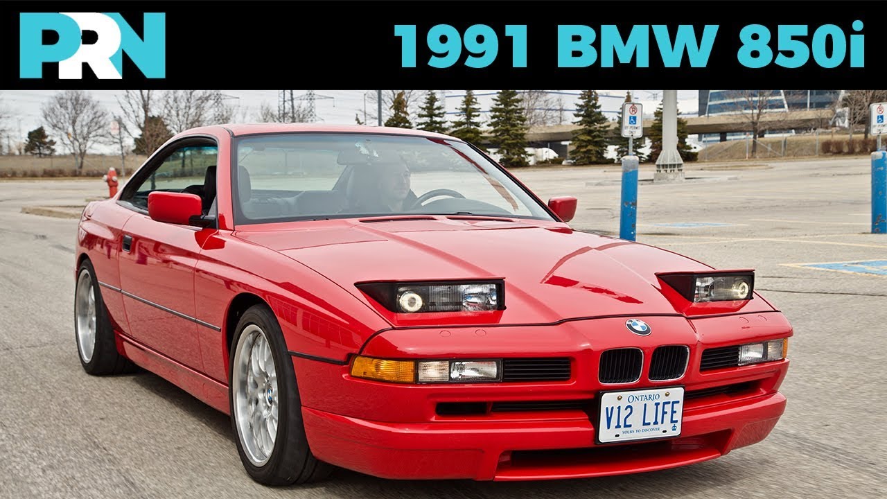 V12 Manual 8 Series | 1991 BMW 850i Full Tour & Review - YouTube