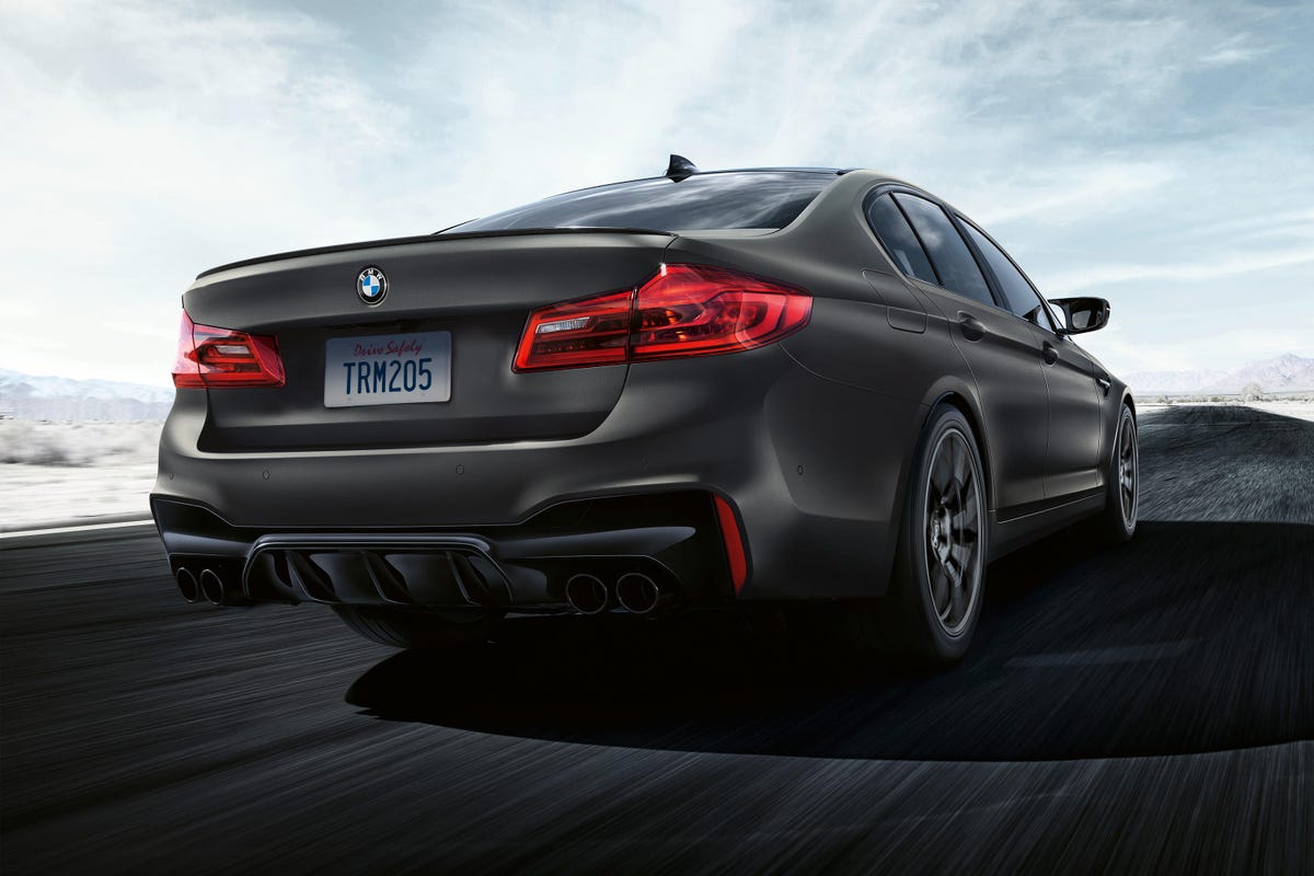 2020 M5 Edition 35 Years is a dark gray homage to BMW's performance sedan -  CNET