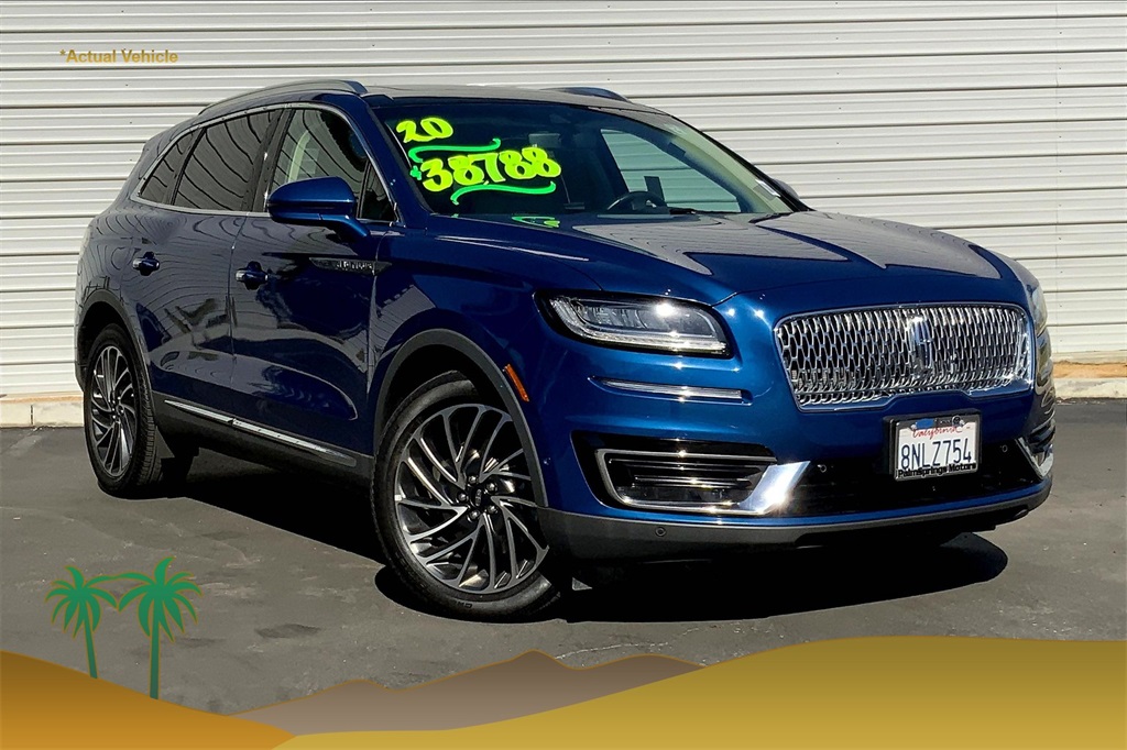 Certified Pre-Owned 2020 Lincoln Nautilus Reserve 4 Door SUV in Cathedral  City #R60559 | Palm Springs Motors