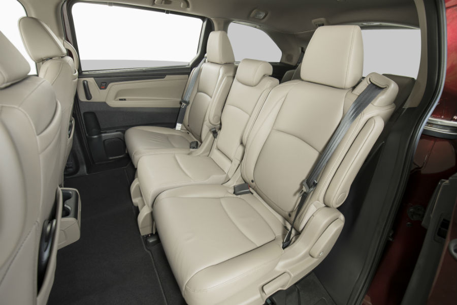 How much space does the 2020 Honda Odyssey have?