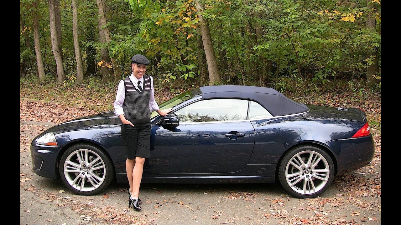 2011 Jaguar XK Convertible Test Drive & Car Review - RoadflyTV - YouTube