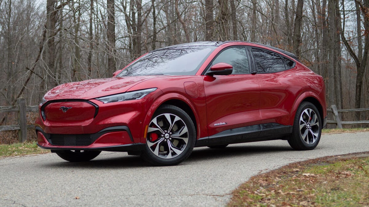 2021 Ford Mustang Mach-E first drive review: A very good EV, just an OK  Mustang - CNET