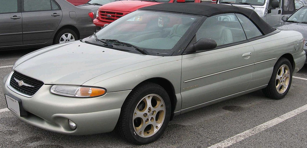 File:1999-2000 Chrysler Sebring Convertible.jpg - Wikipedia