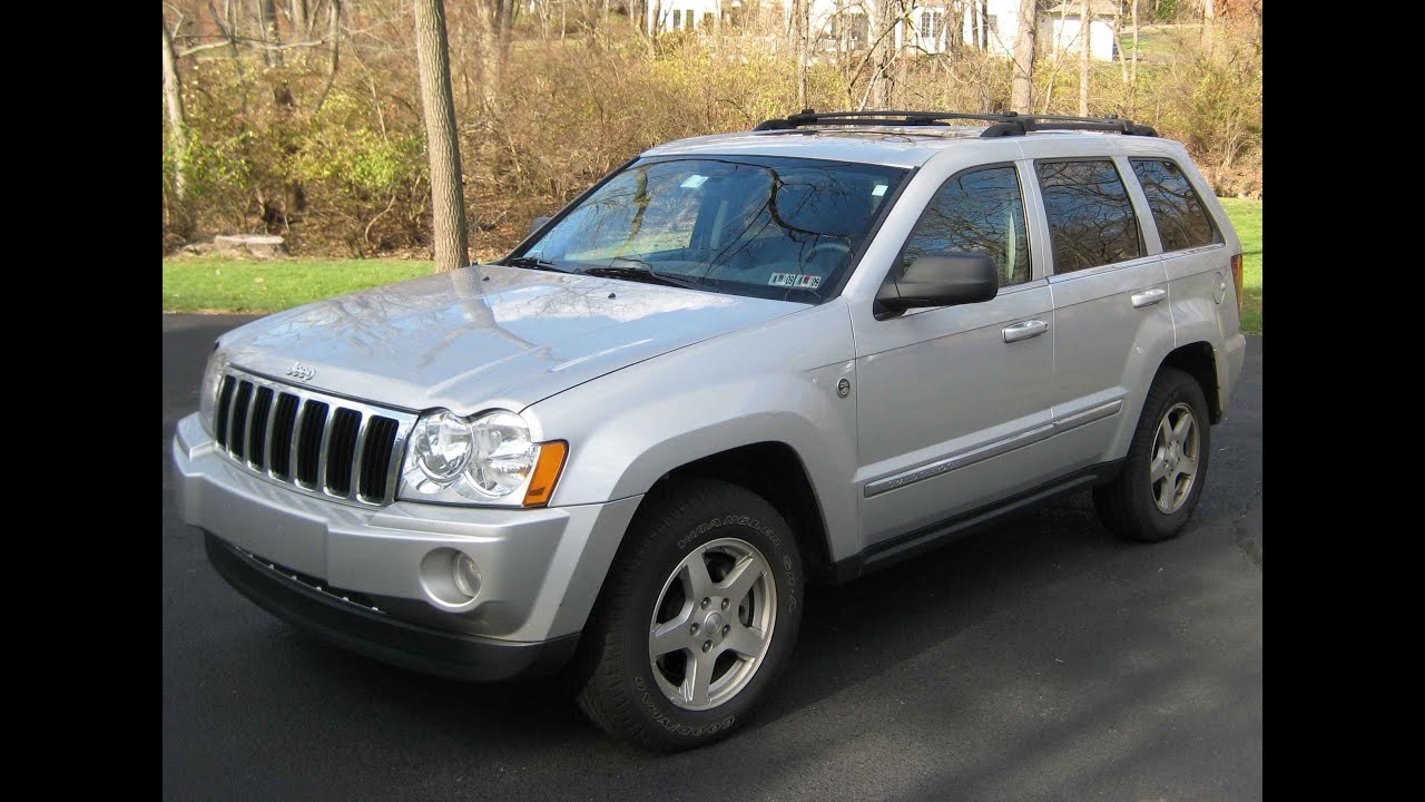 2006 Jeep Grand Cherokee Limited 2wd V8 review - YouTube