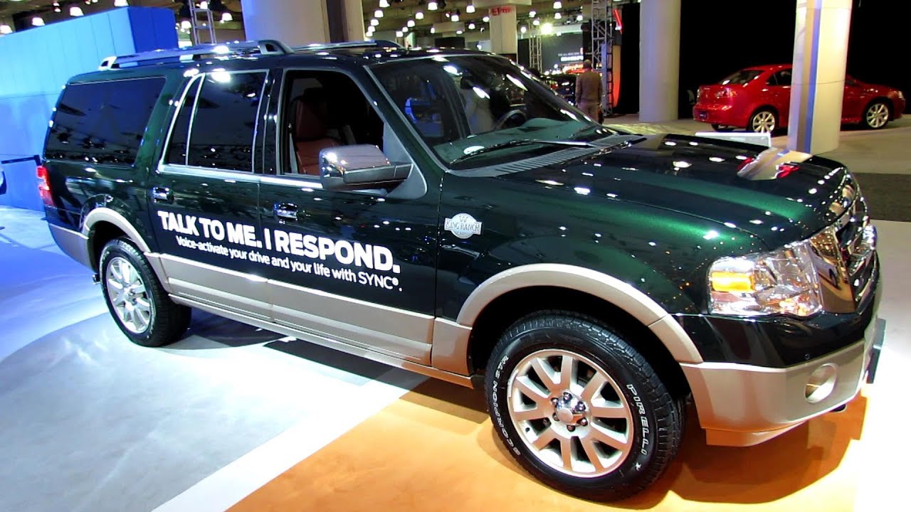 2013 Ford Expedition King Ranch EL - Exterior and Interior Walkaround - 2013  New York Auto Show - YouTube