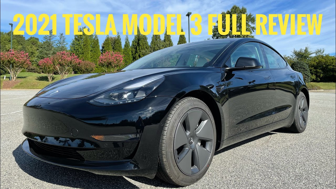 2021 Tesla Model 3 Standard Range In Depth Review - YouTube