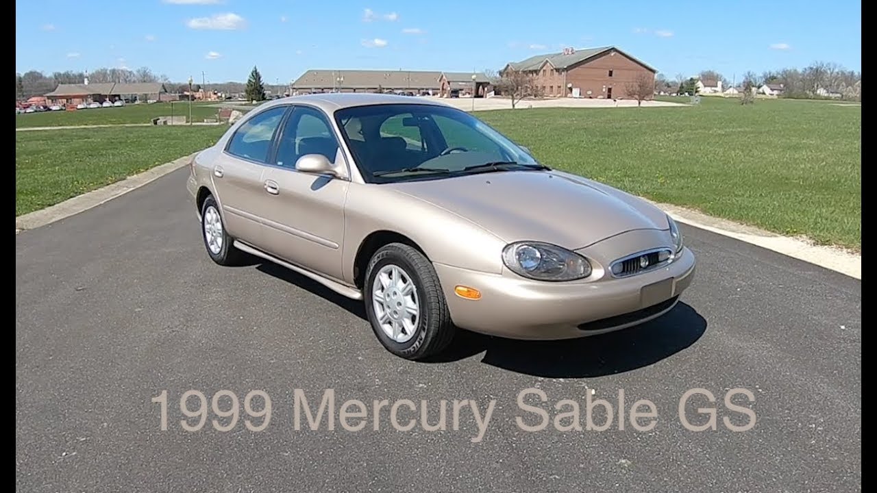 1999 Mercury Sable GS|Walk Around Video|In Depth Review|Test Drive - YouTube