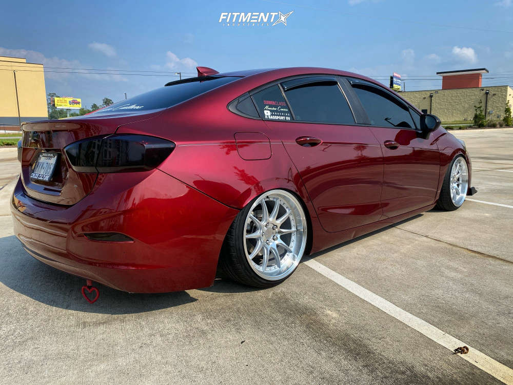 2017 Chevrolet Cruze LT with 18x9.5 Aodhan Ds07 and Lexani 215x35 on  Coilovers | 1066890 | Fitment Industries